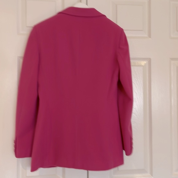 Gorgeous deep pink D’Oraz designer women’s blazer/jacket. Size 6. - Picture 3 of 7